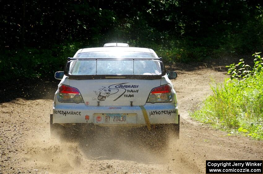 Pete Schaefer / Kevin Dobrowolski Subaru Impreza 2.5i on SS8, Height O' Land I.