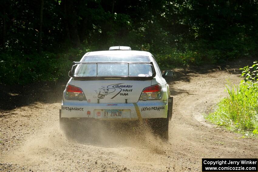 Pete Schaefer / Kevin Dobrowolski Subaru Impreza 2.5i on SS8, Height O' Land I.