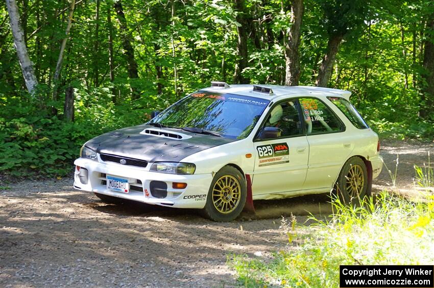 Aidan Hicks / John Hicks Subaru Impreza Wagon on SS8, Height O' Land I.