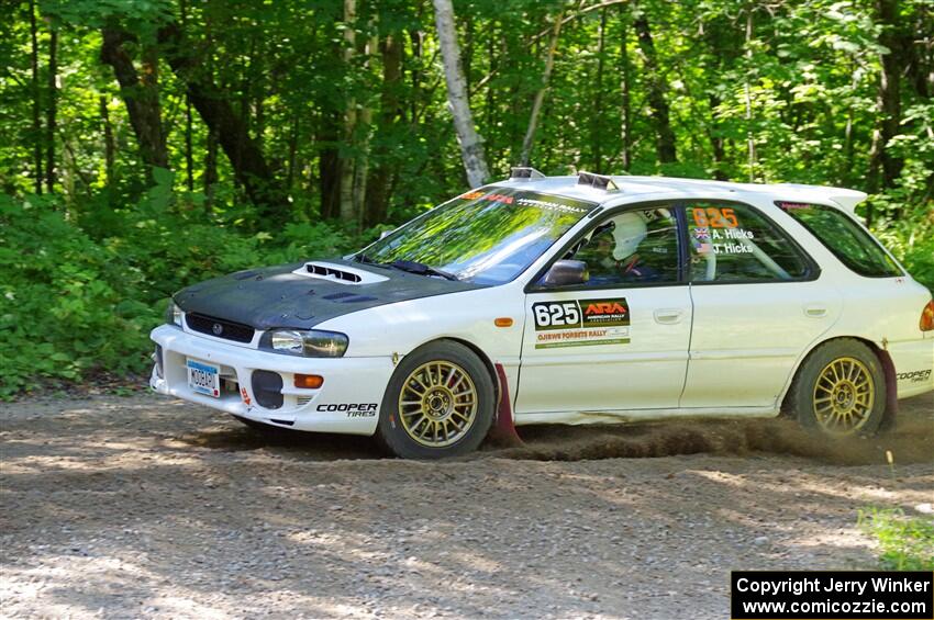 Aidan Hicks / John Hicks Subaru Impreza Wagon on SS8, Height O' Land I.