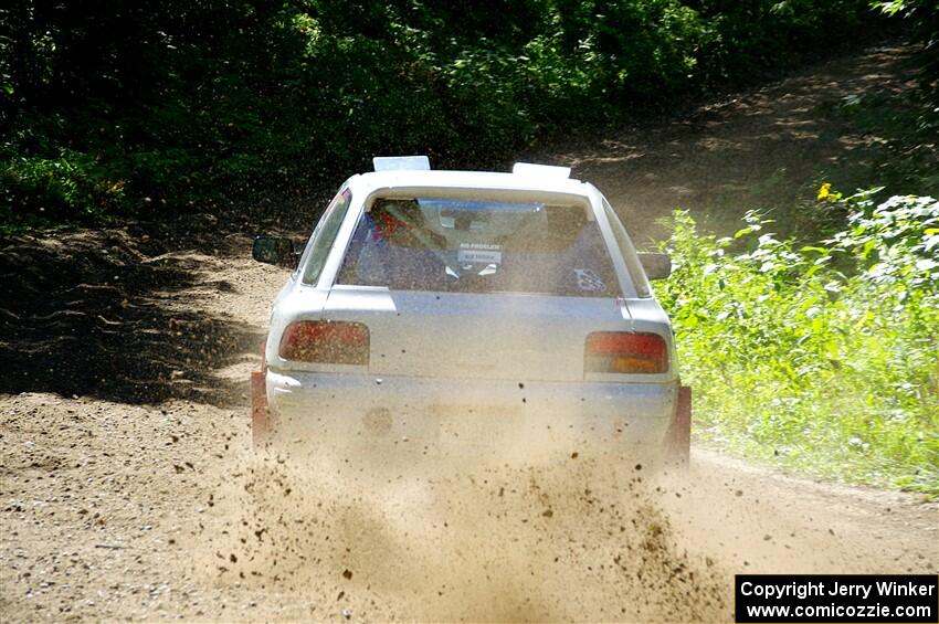 Aidan Hicks / John Hicks Subaru Impreza Wagon on SS8, Height O' Land I.