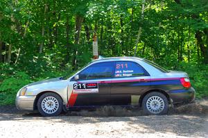 Andrew Dustman / Jake Ringger Subaru WRX on SS8, Height O' Land I.