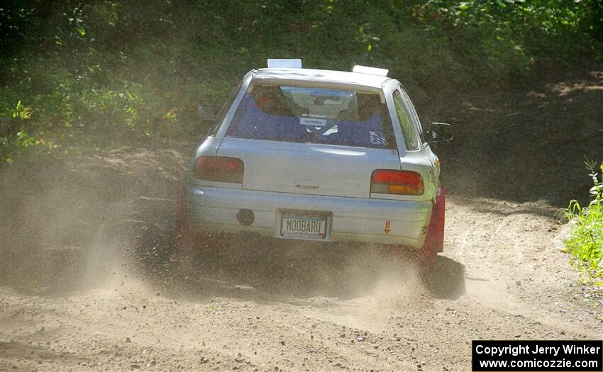 Aidan Hicks / John Hicks Subaru Impreza Wagon on SS8, Height O' Land I.