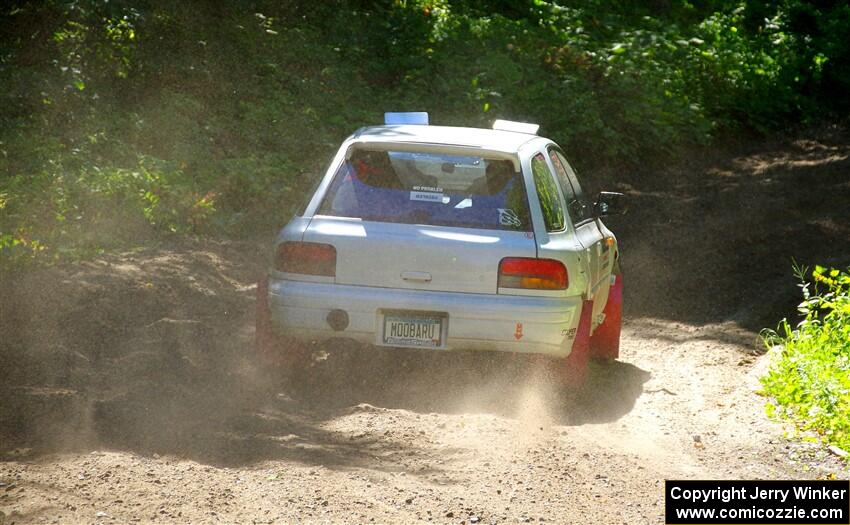 Aidan Hicks / John Hicks Subaru Impreza Wagon on SS8, Height O' Land I.