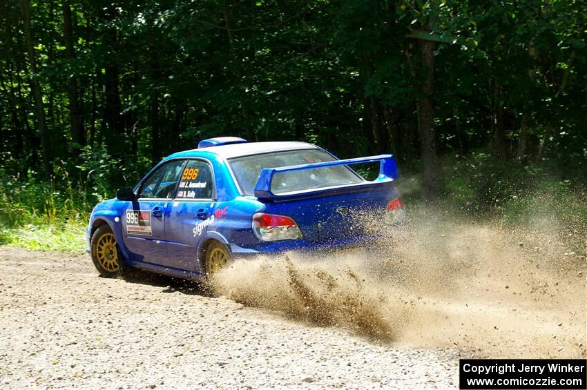 Josh Armantrout / Dan Kelly Subaru WRX STi on SS8, Height O' Land I.