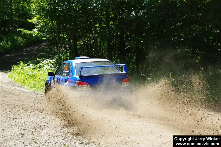 Josh Armantrout / Dan Kelly Subaru WRX STi on SS8, Height O' Land I.