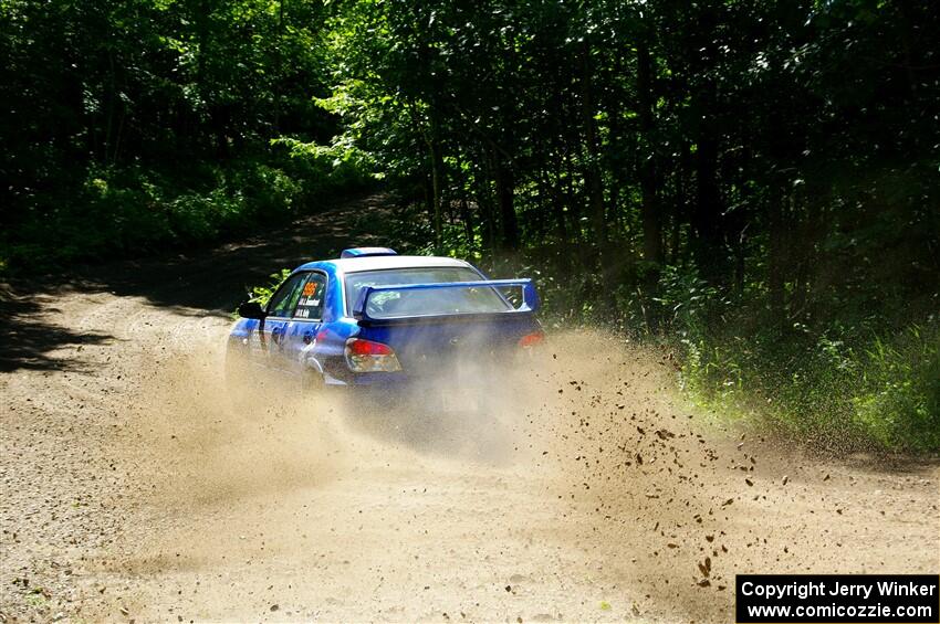 Josh Armantrout / Dan Kelly Subaru WRX STi on SS8, Height O' Land I.