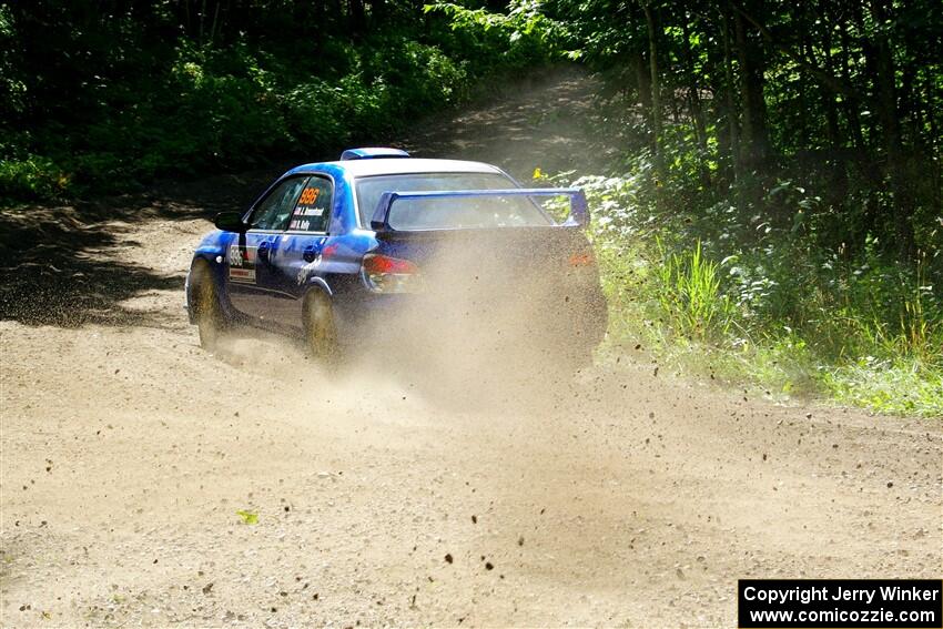 Josh Armantrout / Dan Kelly Subaru WRX STi on SS8, Height O' Land I.