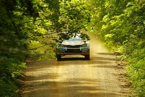 Barry McKenna / Leon Jordan Skoda Fabia on SS11, Height O' Land II.