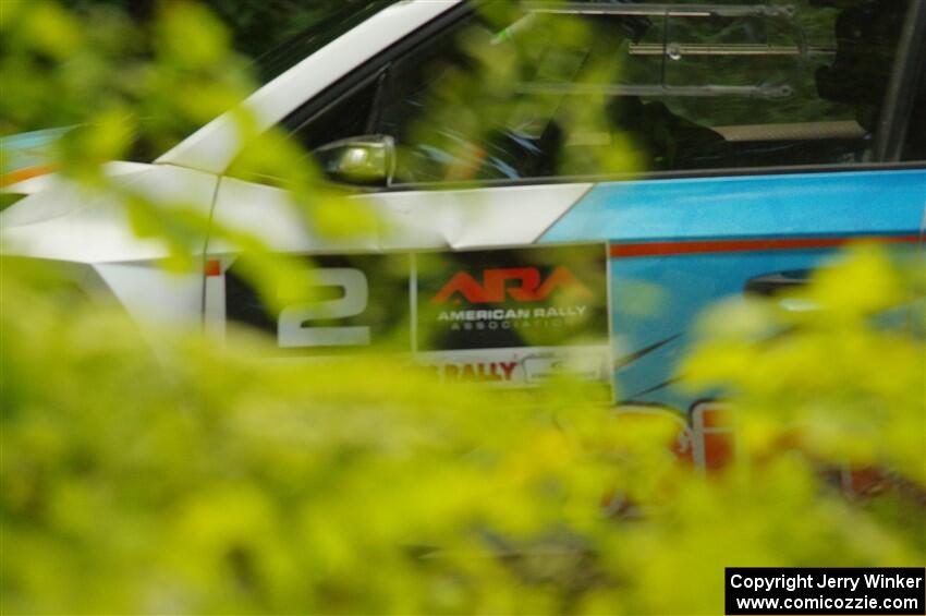 Barry McKenna / Leon Jordan Skoda Fabia on SS11, Height O' Land II.