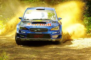 Brandon Semenuk / John Hall Subaru WRX STi on SS11, Height O' Land II.