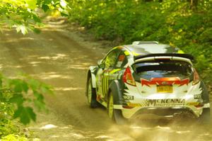 Ryan Booth / Nick Dobbs Ford Fiesta R5 on SS11, Height O' Land II.