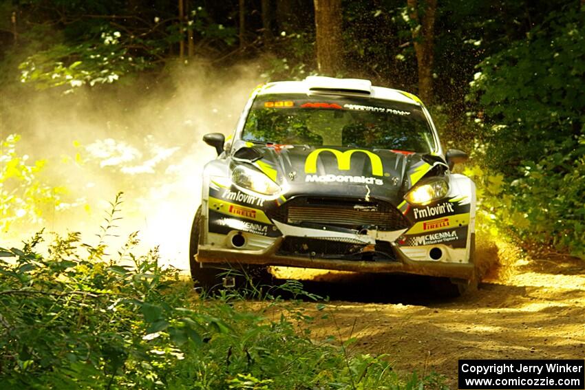 Ryan Booth / Nick Dobbs Ford Fiesta R5 on SS11, Height O' Land II.