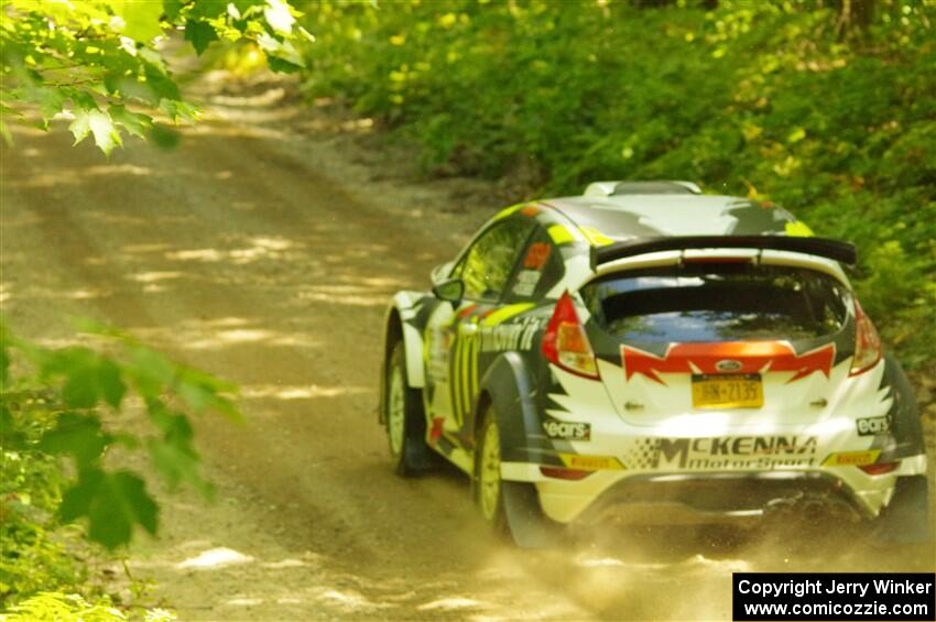 Ryan Booth / Nick Dobbs Ford Fiesta R5 on SS11, Height O' Land II.