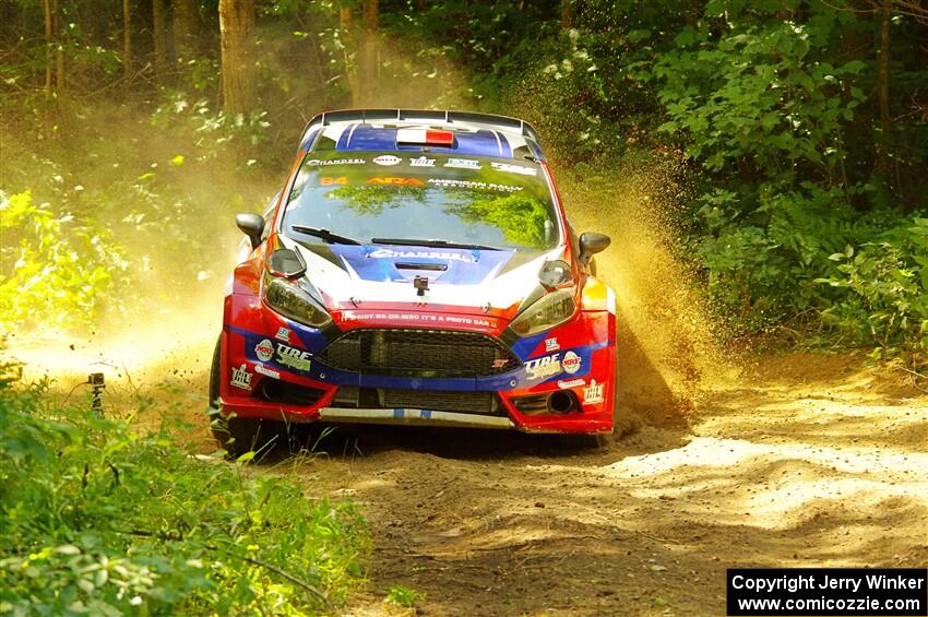 Piotr Fetela / Aris Mantopoulos Ford Fiesta Proto on SS11, Height O' Land II.