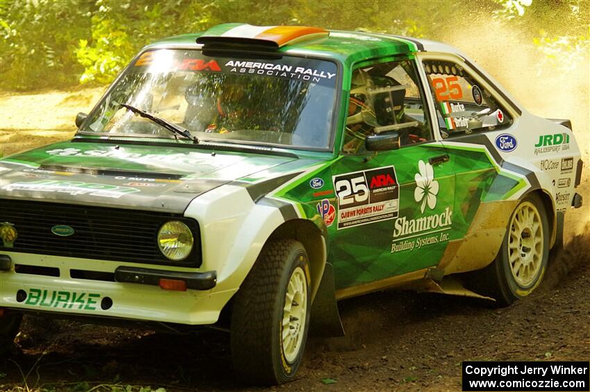 Seamus Burke / Martin Brady Ford Escort on SS11, Height O' Land II.