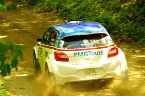 Brad Morris / Michael Hordijk Mitsubishi Mirage on SS11, Height O' Land II.