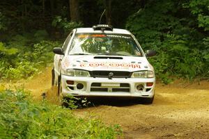 Chuck Surdyke / Cameron Carr Subaru Impreza on SS11, Height O' Land II.