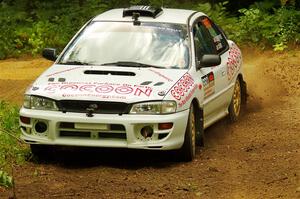 Chuck Surdyke / Cameron Carr Subaru Impreza on SS11, Height O' Land II.