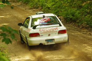 Chuck Surdyke / Cameron Carr Subaru Impreza on SS11, Height O' Land II.