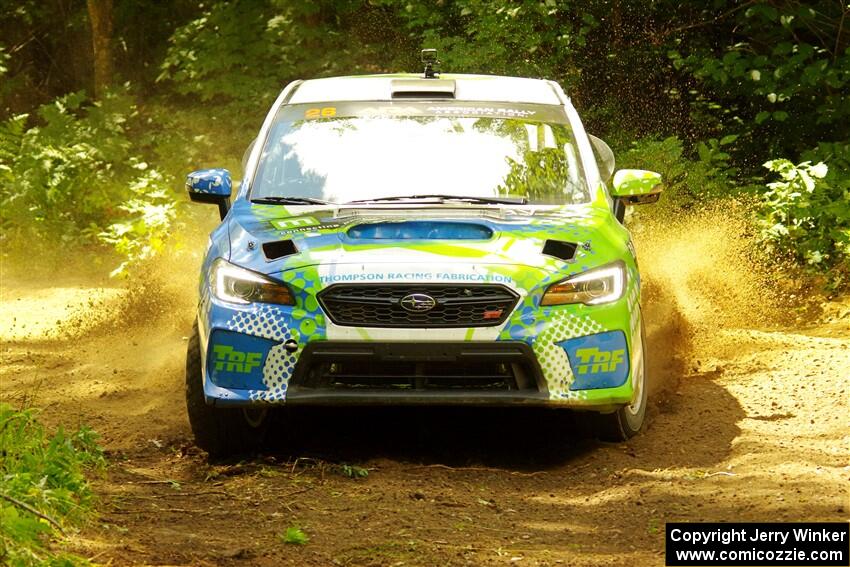 Rob Sanders / Boyd Smith Subaru WRX STi on SS11, Height O' Land II.