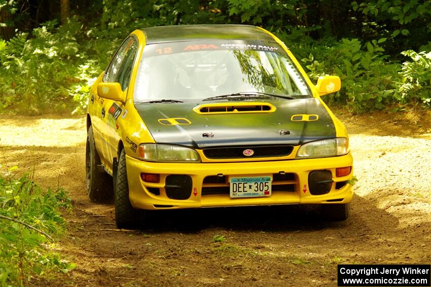 Steve Gingras  / Katie Gingras Subaru Impreza on SS11, Height O' Land II.