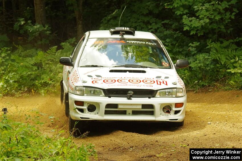 Chuck Surdyke / Cameron Carr Subaru Impreza on SS11, Height O' Land II.