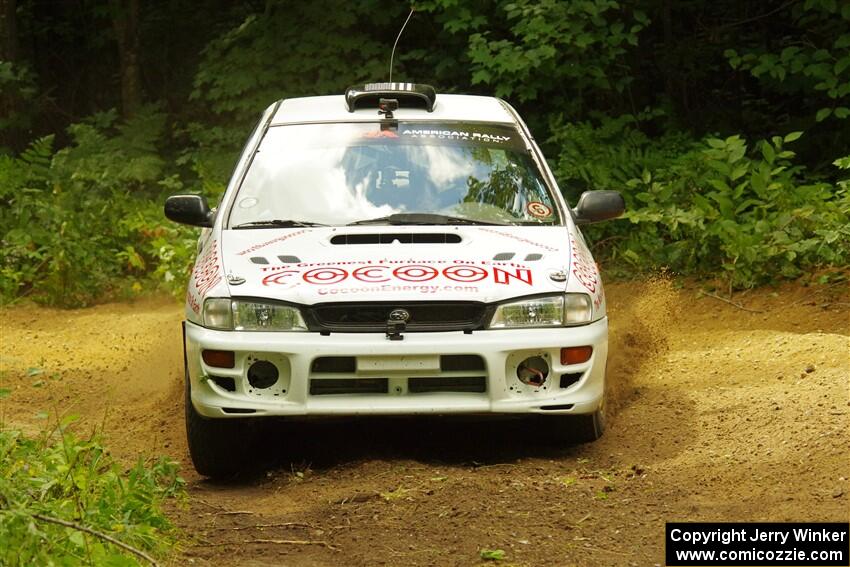 Chuck Surdyke / Cameron Carr Subaru Impreza on SS11, Height O' Land II.