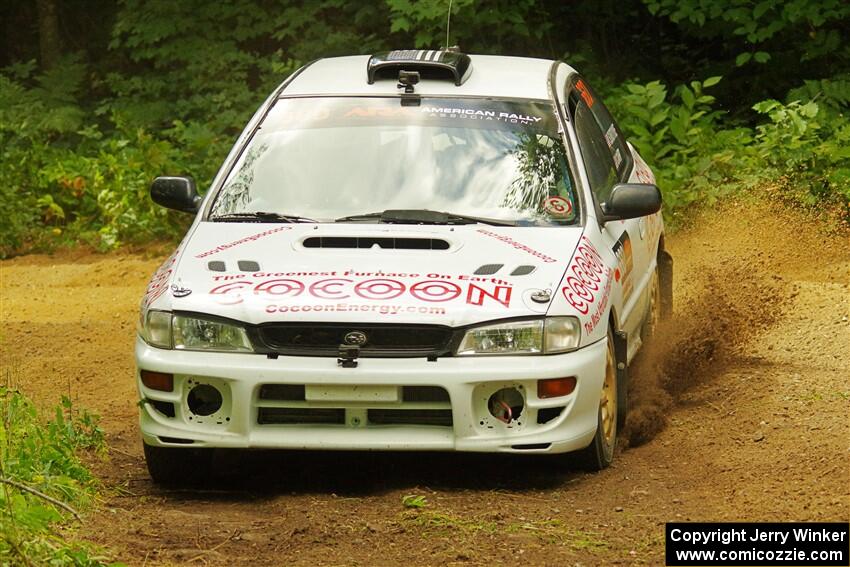 Chuck Surdyke / Cameron Carr Subaru Impreza on SS11, Height O' Land II.