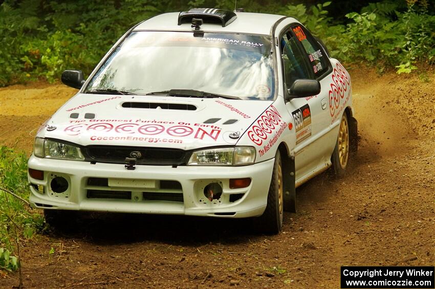 Chuck Surdyke / Cameron Carr Subaru Impreza on SS11, Height O' Land II.