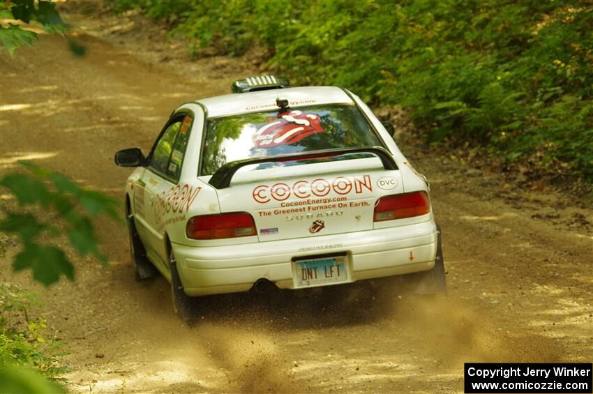 Chuck Surdyke / Cameron Carr Subaru Impreza on SS11, Height O' Land II.