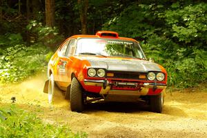 Mike Hurst / Jeremy Wimpey Ford Capri on SS11, Height O' Land II.