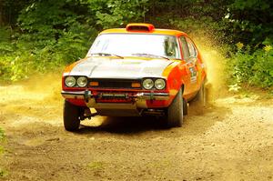 Mike Hurst / Jeremy Wimpey Ford Capri on SS11, Height O' Land II.