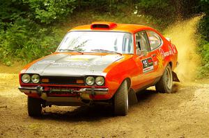 Mike Hurst / Jeremy Wimpey Ford Capri on SS11, Height O' Land II.