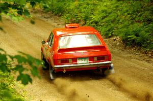 Mike Hurst / Jeremy Wimpey Ford Capri on SS11, Height O' Land II.