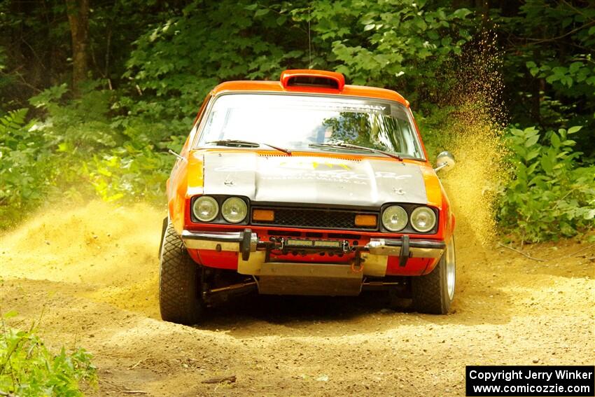 Mike Hurst / Jeremy Wimpey Ford Capri on SS11, Height O' Land II.