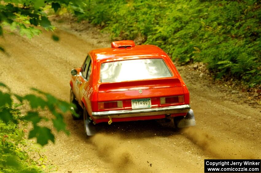 Mike Hurst / Jeremy Wimpey Ford Capri on SS11, Height O' Land II.