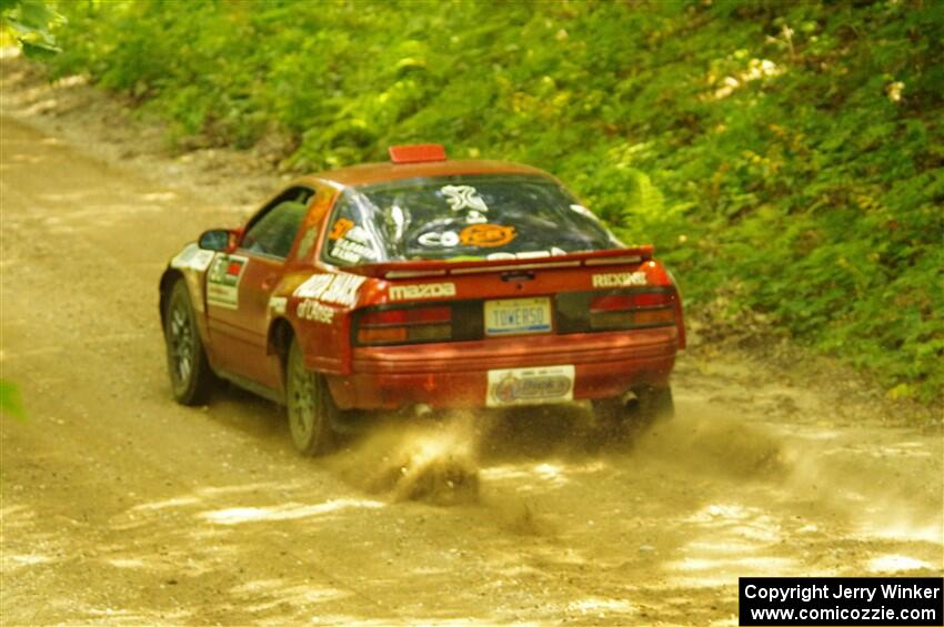 Al Dantes, Jr. / Andrew Sims Mazda RX-7 LS on SS11, Height O' Land II.