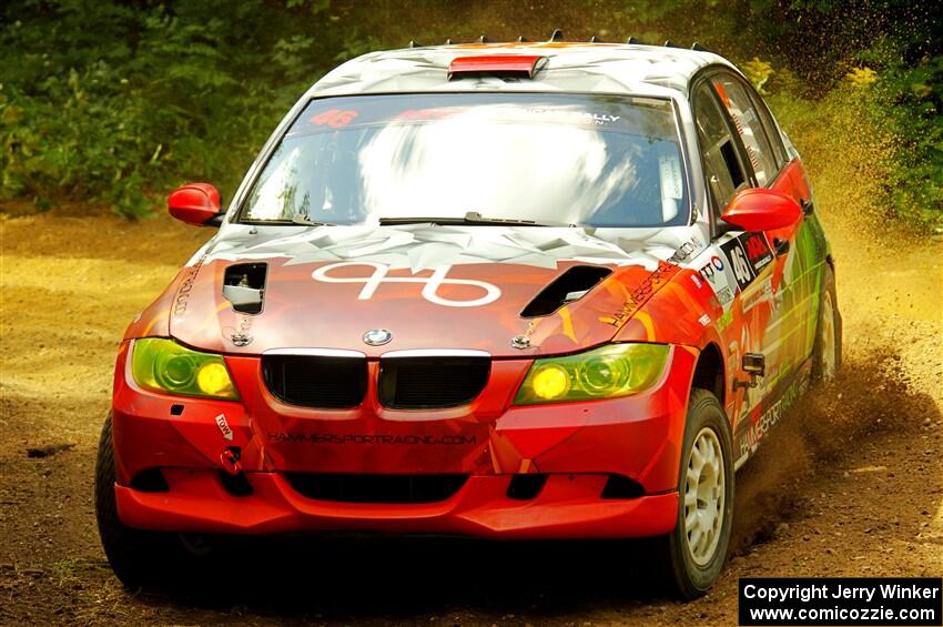 George Hammerbeck / Lewis May BMW 335xi on SS11, Height O' Land II.