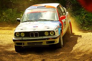 Calvin Cooper / Kelsey Stephens BMW 318is on SS11, Height O' Land II.