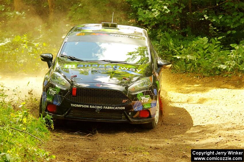 Ryan Sanders / Oliver Smith Ford Fiesta ST on SS11, Height O' Land II.