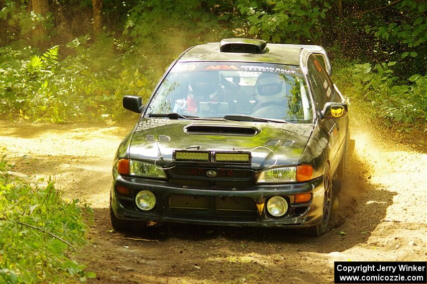 Jacob Kohler / Zach Houliston Subaru Impreza on SS11, Height O' Land II.