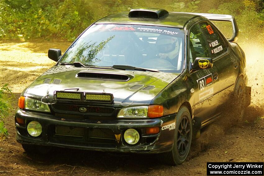 Jacob Kohler / Zach Houliston Subaru Impreza on SS11, Height O' Land II.