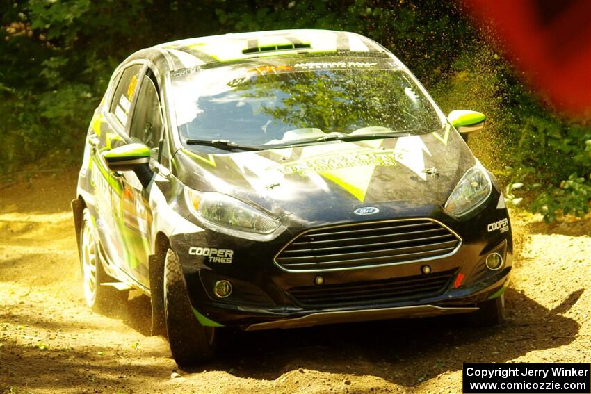 Paul Dickinson / Alison LaRoza Ford Fiesta on SS11, Height O' Land II.