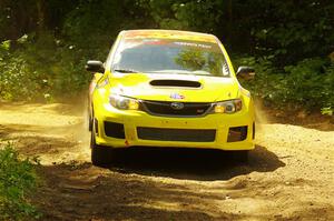 Scott Putnam / Spencer Putnam Subaru WRX STi on SS11, Height O' Land II.