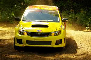 Scott Putnam / Spencer Putnam Subaru WRX STi on SS11, Height O' Land II.