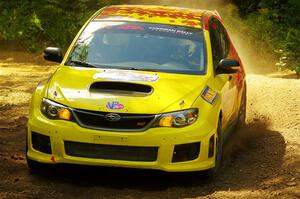 Scott Putnam / Spencer Putnam Subaru WRX STi on SS11, Height O' Land II.