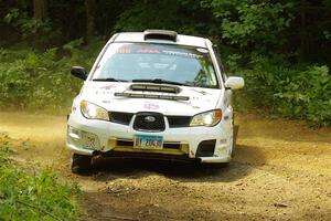 Pete Schaefer / Kevin Dobrowolski Subaru Impreza 2.5i on SS11, Height O' Land II.