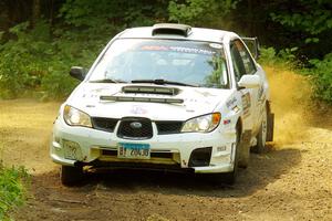 Pete Schaefer / Kevin Dobrowolski Subaru Impreza 2.5i on SS11, Height O' Land II.