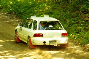 Aidan Hicks / John Hicks Subaru Impreza Wagon on SS11, Height O' Land II.